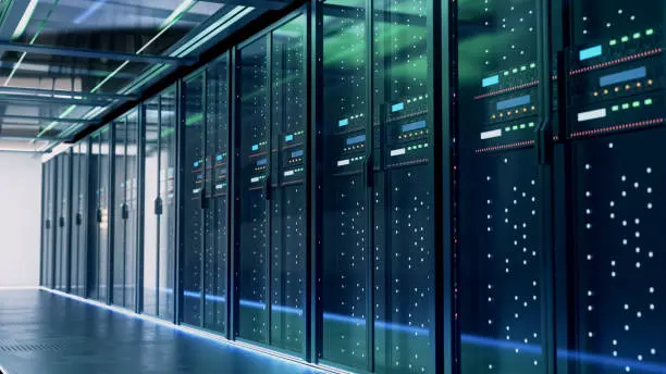 Multi-GPU server room infrastructure