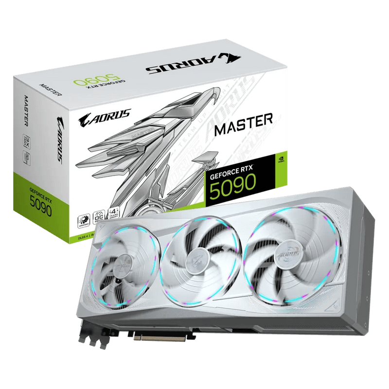 GIGABYTE AORUS GEFORCE RTX 5090 MASTER ICE 32GB GDDR7