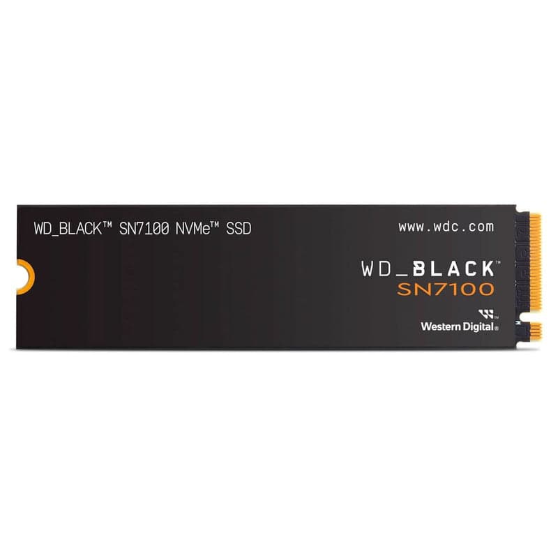 WESTERN DIGITAL BLACK SN7100 NVME 2TB PCIE GEN 4 NVME M.2 SSD WDS200T4X0E-00CJA0