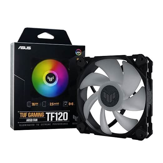 ASUS TUF Gaming TF120 120mm ARGB Fan Single Pack